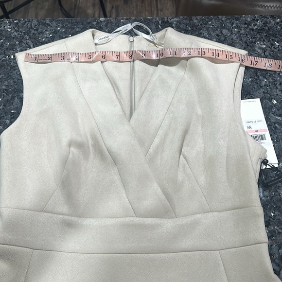 Calvin Klein suede midi dress - Picture 6 of 15